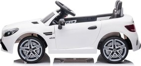 LEAN CARS Elektrické autíčko Mercedes SLC 300 LED MP3 biele