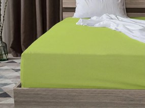 Jersey plachta BASIC svetlozelená 90 x 200 cm