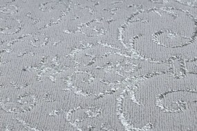 Moderný MEFE koberec   8373 Ornament, sivý