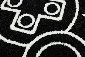 Koberec Lima G932A čierny / biely