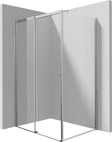 Deante Obdĺžnikový sprchovací kút Kerria Plus 100x80 cm - KKN0P10S08 - bez vaničky