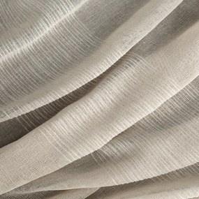 ZÁVES NA KRÚŽKOCH MARGARET 140X250 CM BÉŽOVÁ