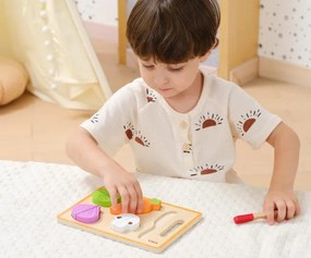 Drevená zelenina na krájanie pre deti Viga 44790