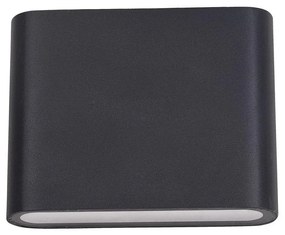 ITALUX PL-206B - LED Vonkajšie nástenné svietidlo ROMANO LED/6W/230V 3000K