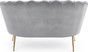 Pohovka Altha XL (sivá + zlatá). Vlastná spoľahlivá doprava až k Vám domov. 1039470