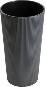 PLASTOVÝ KVETINÁČ URBANIKA ECO 46,5X25,5 CM ANTRACITOVÁ