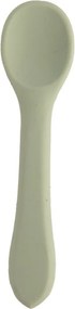Šalviová zelená detská lyžička zo silikónu – Orion