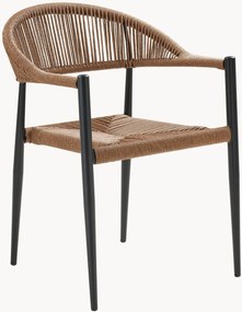 Záhradné jedálenské stoličky's opierkami Canari, 2 ks