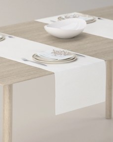 Štóla na stôl farba produktu biela látka zapletaná, zatemňovacia