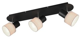 Trio - Bodové svietidlo WAILER 3xGU10/5W/230V čierna 803600332