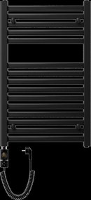 Mexen Helios, elektrické vykurovacie teleso 800 x 500 mm, 600 W, čierna, W103-0800-500-2600-70