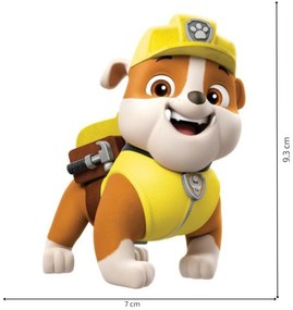 PIPPER. Samolepka nad vypínač „PAW Patrol - Rubble"