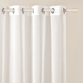 Divazo Záclona na krúžkoch Novelia Farba: Biela, Veľkosť: 300 x 160 cm