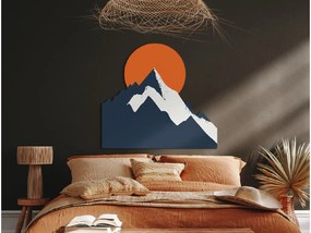 drevko |  Obraz na stenu Slnko za horami  55 x 60 cm