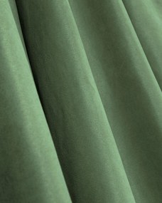 Záves na riasiacu pásku zelený zamatova 140 x 280 cm 1 ks.