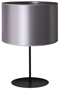 Duolla Duolla - Stolná lampa CANNES 1xE14/15W/230V 20 cm strieborná/čierna DU603034