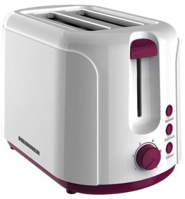 Heinner TP-750BG - Hriankovač s dvoma štrbinami 750W/230V biela/fialová