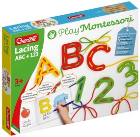 Play Montessori - Prevliekanie ABC+123