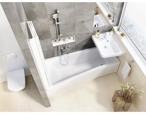 Ravak X07P348 - Ručná sprcha s tlačidlom lesklý chróm