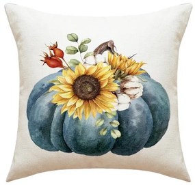 Obliečka na vankúš BLUE PUMPKIN 45x45 cm, krémová