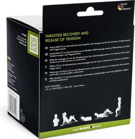 Blackroll | Loptička masážna Blackroll ball 12 cm čierna | 15108186