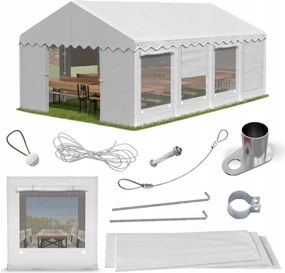 Party stan 5x8 m Skladový Das 240 S