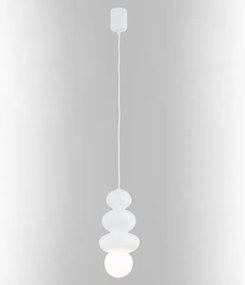 Argon 8785 - Kúpeľňový luster na lanku ORLANDO PLUS 1xG9/6W/230V IP44 biela