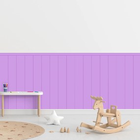 60x100cm Obdĺžnik - Fialová farba - textilná nálepka na stenu Farba: Bledá, Veľkosť: 100 cm