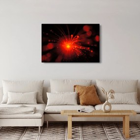 Obraz iskrenie abstrakcie (90x60 cm)