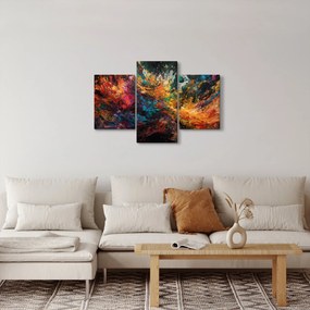 Obraz - Farebná abstrakcia II. (90x60 cm)