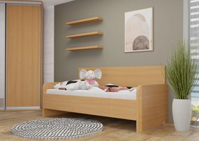 Wood Service  Jednolôžko Žanetka R bez úložného priestoru 80 x 200