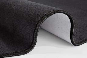 Koberec Hanse Home Nasty čierny kruh