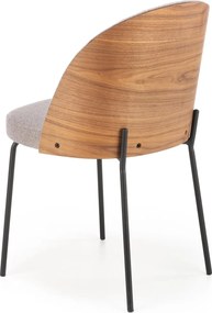 AKCIA Sivá stolička NORME z lakovanej ocele II. akosť