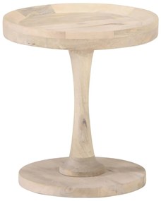 Príručný stolík Ø40x45 cm mangovníkový masív