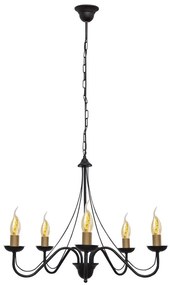 Luster na reťazi MALBO 5xE14/60W/230V