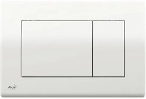 Tlačidlo kompletné Alcadrain biele M270