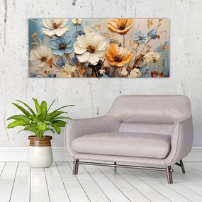 Obraz - Kytica, maľba (120x50 cm)