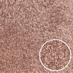 ITC, Metrážny koberec Liliana 7675, na mieru, šíře 4m,5m, ružová, fusion back, detská izba