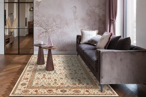Koberec SOHO 477.27.LA101 OSTA naturálny béžový / terakotový
