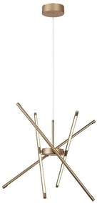 Rabalux 72339 - LED Luster na lanku HENLI2 LED/40W/230V 3000K zlatá