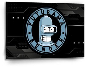 Sablio Obraz Futurama Bender Technology - 90x60 cm