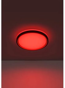 Eglo 300684-LED RGBW stmievateľné stropné svietidlo MALERAMARA-Z LED/14W/230V čierna/zlatá+DO