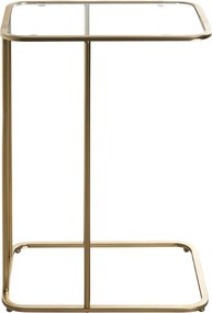 Prístavný stolík Sagres, zlatý