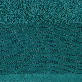 BAVLNENÝ UTERÁK DAFNE4 SADA 6KS 50X90 CM TYRKYSOVÁ