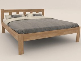 Manželská posteľ Tema 180x200 cm, prírodný buk