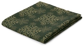 Žakárový obrus, zelený, nadmerná veľkosť