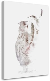 Gario Obraz na plátne Lietajúca sova - Robert Farkas Rozmery: 40 x 60 cm