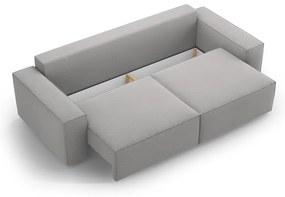 Svetlosivá rozkladacia pohovka 247 cm Jodie – Micadoni Home