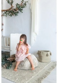 Svetlozelený prateľný ručne tkaný bavlnený koberec 140x200 cm Woods Symphony Olive – Lorena Canals