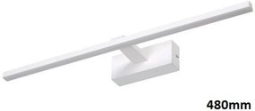 Rabalux LED nástenné svietidlo Albina 8W | 450lm | 4000K | IP23 | 46cm | matná biela
